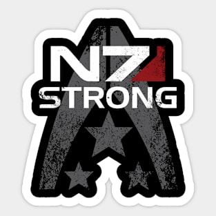 N7 Strong Sticker